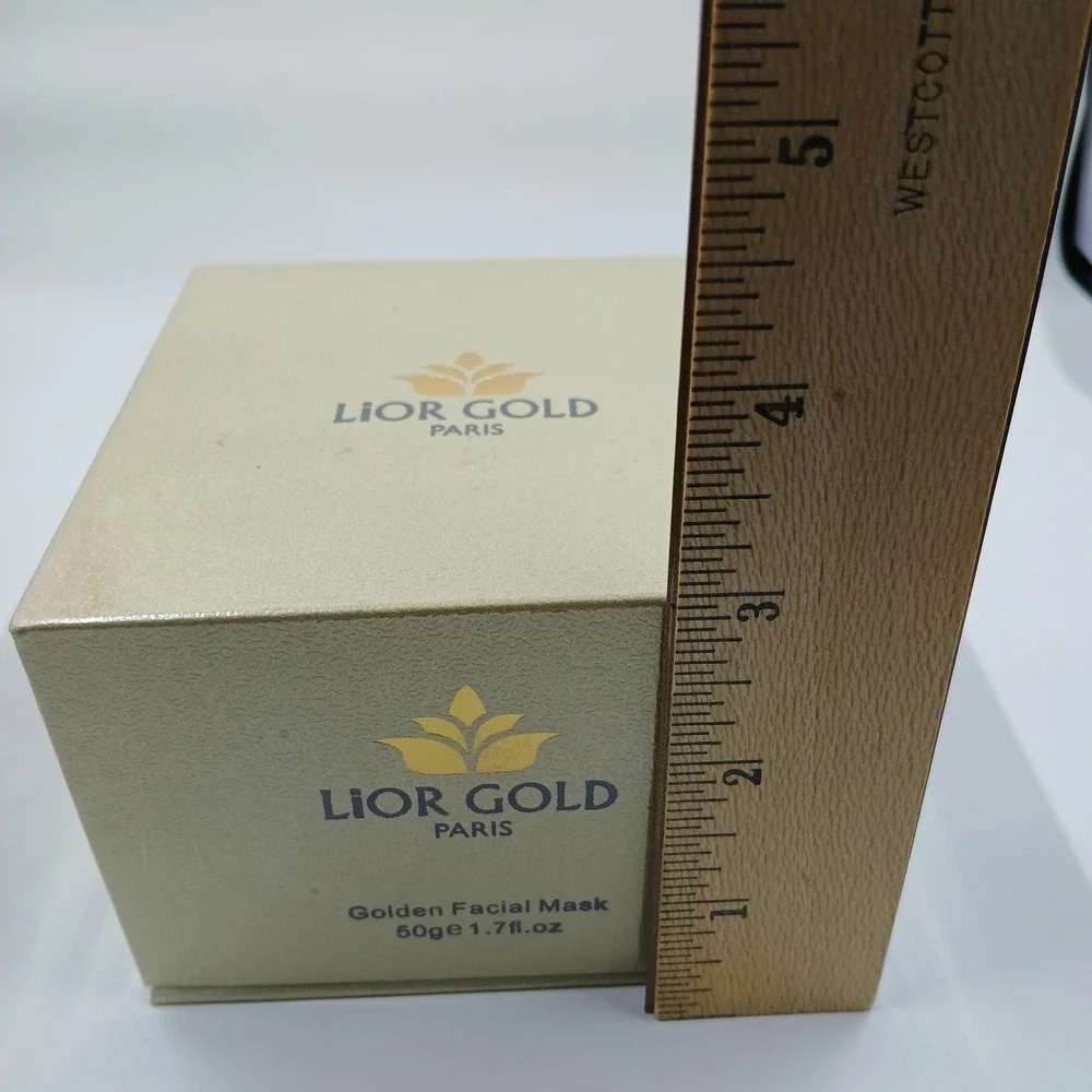 Lior Gold Paris Golden Facial Clay Mask 1.7 Fl Oz Anti Aging Purifying‎ Detox